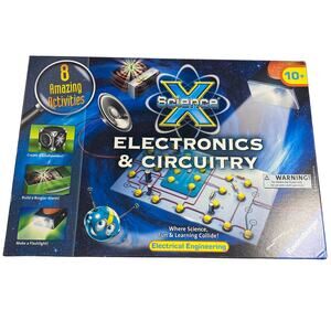 Ravensburger Science X Electronics & Circuitry Activity Kit w/ 8 Activities 2013